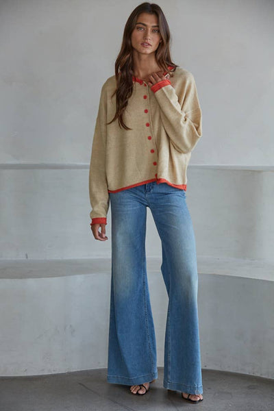 Bloom + Button Cardigan