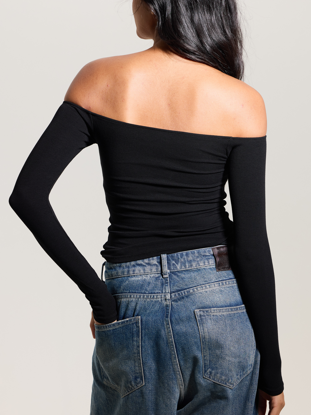 Klassy Long-sleeve Off The Shoulder Brami
