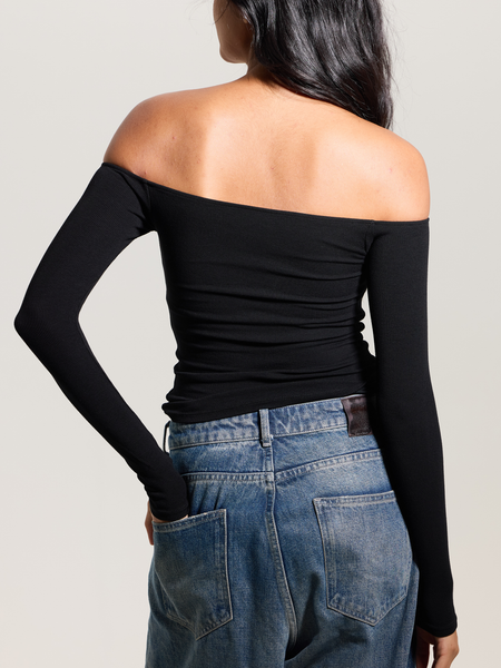 Klassy Long-sleeve Off The Shoulder Brami