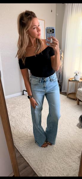 Klassy Off The Shoulder Short Sleeve Brami