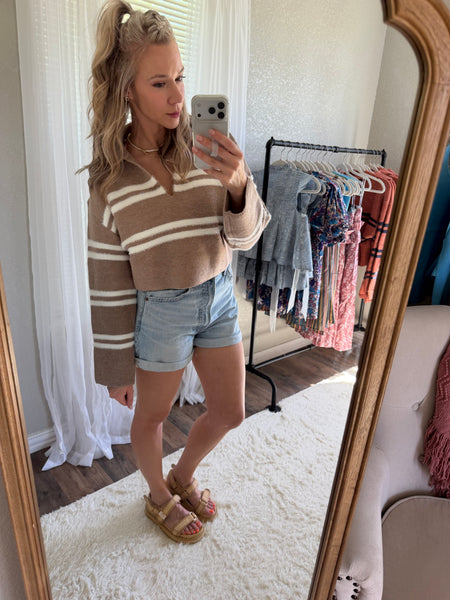 Coastal Collar Sweater