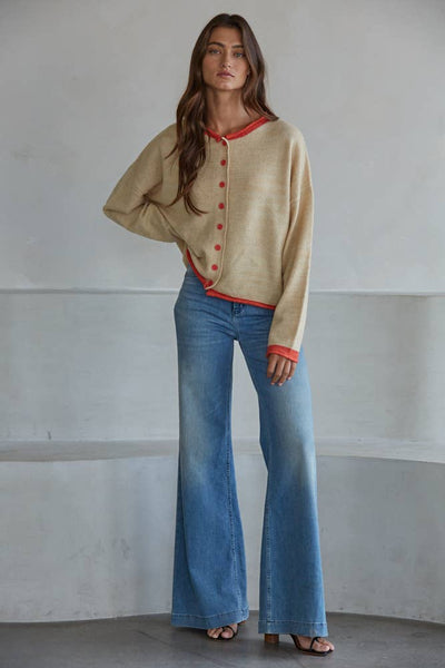Bloom + Button Cardigan
