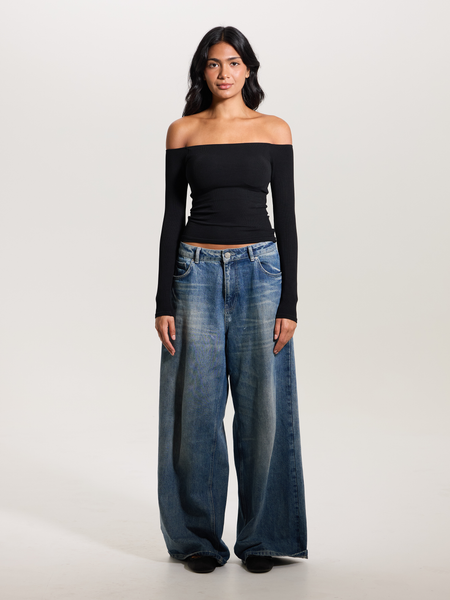 Klassy Long-sleeve Off The Shoulder Brami